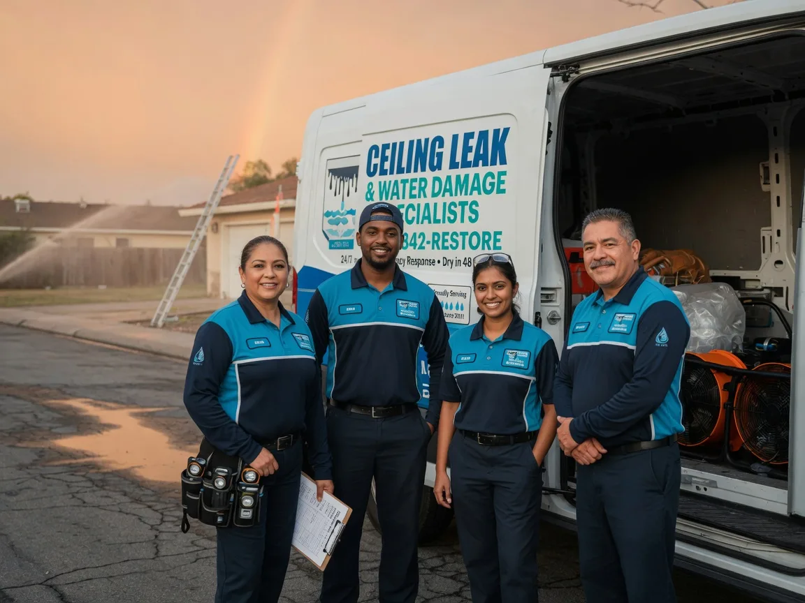 Ceiling Leak Cleanup company in Luthersburg, PA