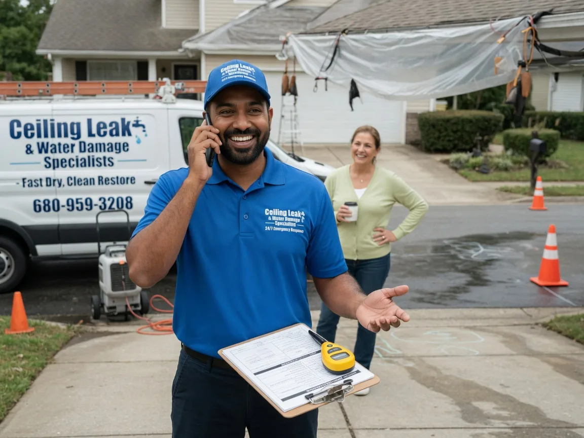 Ceiling Leak Cleanup Luthersburg, PA FAQs